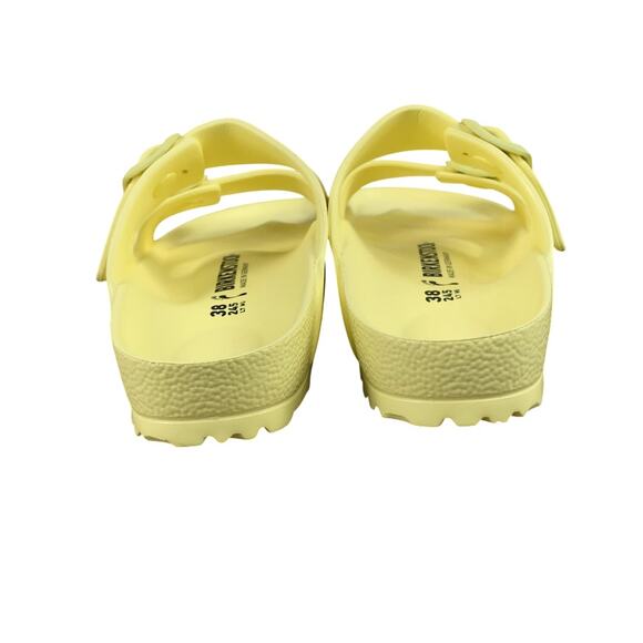 BIRKENSTOCK Arizona Slip On Sandal W 7/M 5 Yellow Light Everyday Made in Germany - Picture 7 of 12